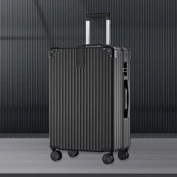 K2081 New 28 inch large capacity luggage travel case silent universal wheel suitcase