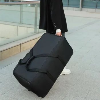 K1666 Foldable Wheel Bags Luggages Storage Bag with Wheels Large Capacity Carry On Luggage