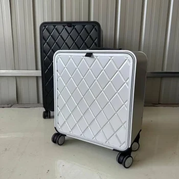 K1580 All-aluminum magnesium alloy trolley case 20 boarding case business universal wheel aluminum alloy suitcase