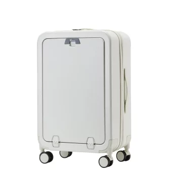K1619 New Suitcase Large Capacity Front Opening Luggage Trolley Password Suitcases Suitcase