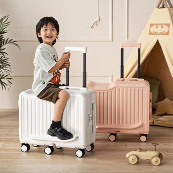 OJ011 Five wheels aluminum frame travel bag