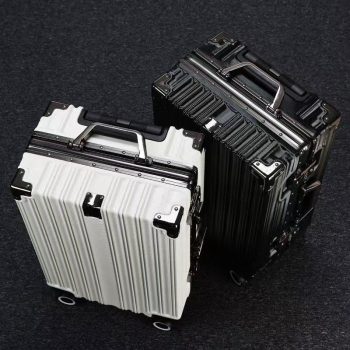 OJ412 Five wheels aluminum frame travel bag
