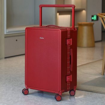 OJ417 Five wheels aluminum frame travel bag