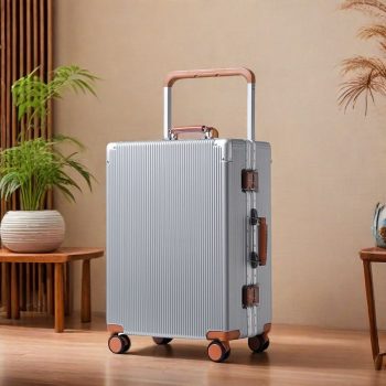 OJ418 Five wheels aluminum frame travel bag