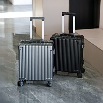 OJ368 Five wheels aluminum frame travel bag