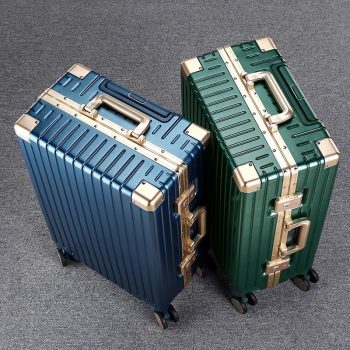 OJ372 Five wheels aluminum frame travel bag