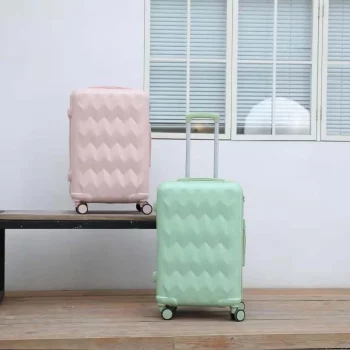 K2271 New Design Travel Suitcase Women Trolley Case PC Rolling Luggage Spinner Wheels High Quality