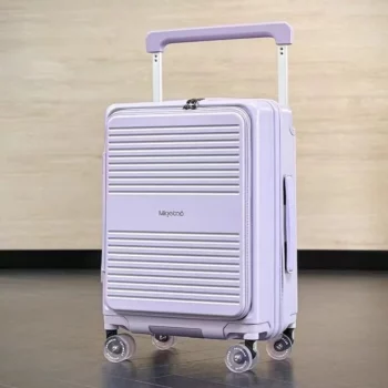 K2402 Wide Handle Trolley Suitcase Scalable Large Capacity Case Rolling Luggage