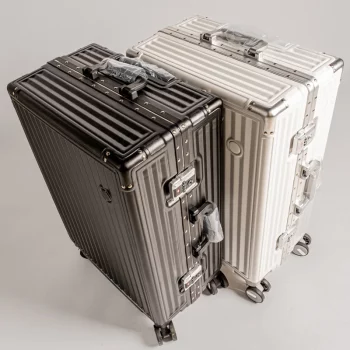 K2498 Large Capacity PC Rolling Luggage Case TSA Combination Lock Business Metal Frame Travel Suitcase