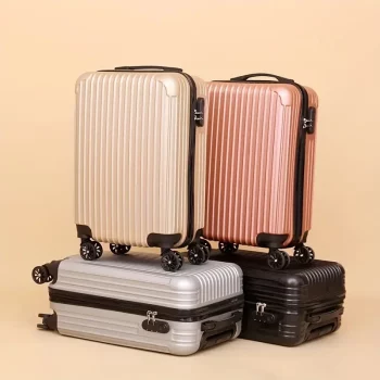 K2450 Large Capacity Student Zipper Trolley Case, Boarding Case, Suitcase