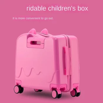 K2375 Small Children's Luggage 20 inch Boarding Box Student Suitcase 18'' Trolley Case Universal Wheel
