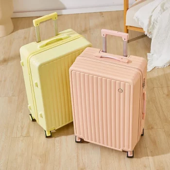 K2387 Cute Lage Bubble Carry-On Suitcase 20 Inch Multi-Functional Travel Bag for Men And Women Faionable Trendy Zipper Wheels