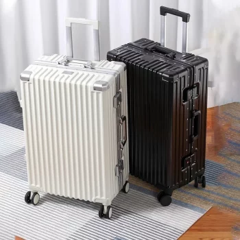 K2435 Luggage Sturdy and Durable Suitcases on Wheels 28-inch Carrier Aluminum Frame Trolley Case