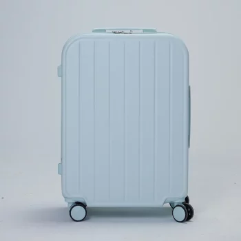 K2164 Luggage for female students multifunctional trolley password box sturdy small light 20 inch boarding suitcase