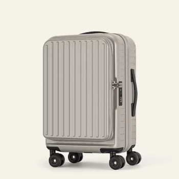 KF4323322 Luggage Small Carrying Case with Handle Combination Lock Light Tone Universal Wheel Travel Trolley Case