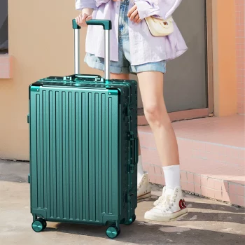 K2419 Fashion Suitcase 29 inch Rolling Luggage Spinner Unisex Suitcases Travel 20" Password Trolley Case