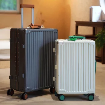 K2290 Aluminium Frame Trolley Case Large Capacity Luggage Multifunctional Boarding Box