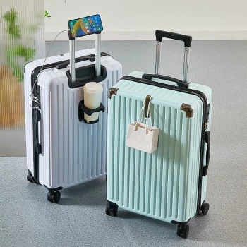 K2553 Fashion Luggage Travel Bag 20/24inch Luggage Suitcase Combination Lock Suitcase