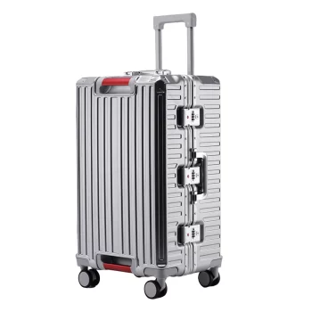K2294 Five-wheel Aluminum Frame Suitcase 30 inch Multifunctional Cabin Password Trolley Case Luggage
