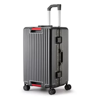 K2262 Travel Suitcase Aluminum frame Rolling Luggage Trolley Case With Wheels Universal Wheel