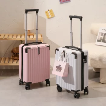 K2141 Student suitcase Travel Bag Women's Bag Back to School Spinner Wheel Suitcase Carry-On Boarding Travel