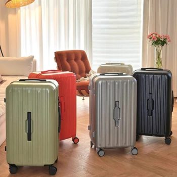 OJ012 Five wheels aluminum frame travel bag