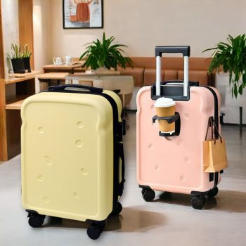 OJ379 Five wheels aluminum frame travel bag