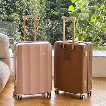 OJ429 Five wheels aluminum frame travel bag