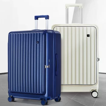 K2628 Family Edition Suitcase Side Opening Lid Expansion Luggage
