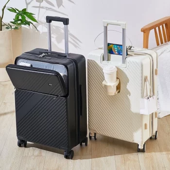 K2669 Rolling Luggage 20 22 Boarding Box Travel Suitcase Large Capacity Trunk Student Trolley Case